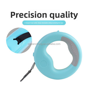 Nueva Correa Retráctil Telescópica para Mascotas, Cable de Tracción de Nailon Controlable, Correa Retráctil para Perros con Mango Redondo y Luz <span class=keywords><strong>LED</strong></span> Brillante - Product Image 3