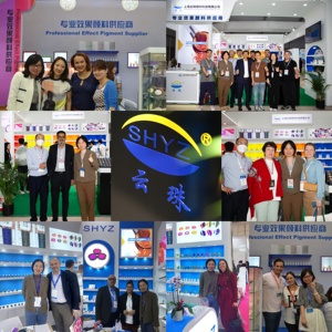 Shyz ba chiều tắc kè hoa AURORA siêu thay đổi cầu vồng lấp lánh 100 + Màu sắc thay đổi vô cơ Eyeshadow sắc tố da sắc tố - Product Image 6