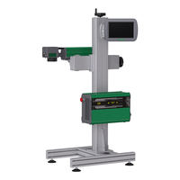 Marqueur laser Machine de marquage laser à fibre Gravure disponible en stock pour ligne de production de câbles en plastique