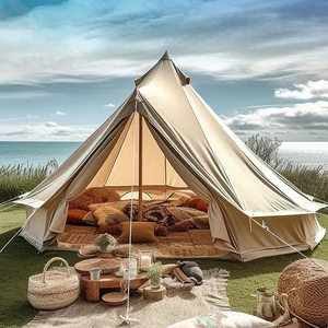 Offre Spéciale <span class=keywords><strong>pas</strong></span> <span class=keywords><strong>cher</strong></span> grand 4 personnes 4m robuste Oxford étanche Camping en plein air <span class=keywords><strong>yourte</strong></span> Oxford événement cloche tentes à <span class=keywords><strong>vendre</strong></span> - Product Image 2