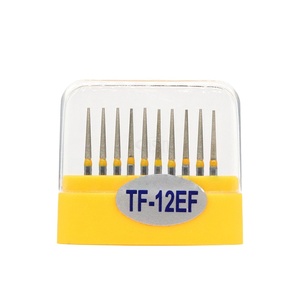 <span class=keywords><strong>TF</strong></span> serie 10 pz/scatola dentaria frese diamantate dentistiche ad alta velocità trapani Super grossolani diamantati strumenti di lucidatura da laboratorio dentale Dia.1.6mm - Product Image 1