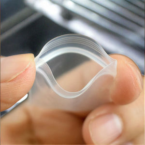 Bolsa Transparente de PE Grueso con Cierre, Impresión en Huecograbado, Reciclable, Mini Bolsa para Guardar Joyas - Product Image 3