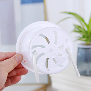 Maceta de estilo nórdico con absorción automática de agua, de resina de cristal gris, para plantas de interior, hidropónica, de escritorio. - Product Image 3