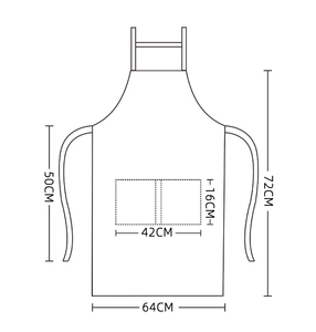 Cucina grembiule in plastica Brasero Logo personalizzato Barbecue da colorare per bambini lavato cucina Chef personalizzato stampa bavaglino Logo Design