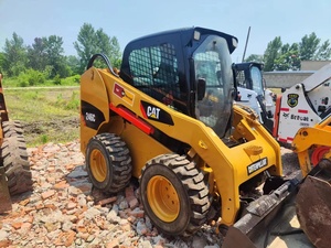 Chargeuse compacte Caterpillar 246C jaune, équipement de construction compact - Product Image 6