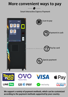 Distributeur automatique de poudre facile à utiliser pour café et boissons, idéal pour les centres commerciaux et les salles de sport
