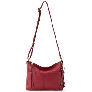 Venta al por mayor nueva moda de cuero de la PU de las mujeres bandolera de hombro hecho de fábrica de alta calidad personalizado Logotipo de cuero bandolera - Product Image 4