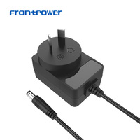 Adaptateur secteur mural 5V 2A 12V 1A DC 1.5A avec certificats CE GS UKCA SAA pour les marchés US EU UK AU PSE KC BIS