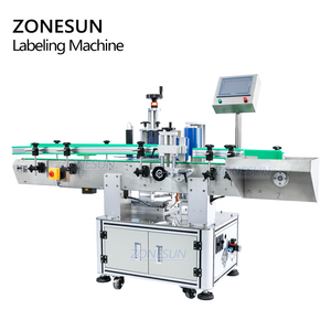 Máy Dán Nhãn Chai Tròn Tự Động ZONESUN ZS-TB822, Máy Dán Nhãn Thực Phẩm Có Thể Cuộn Dọc - Product Image 5