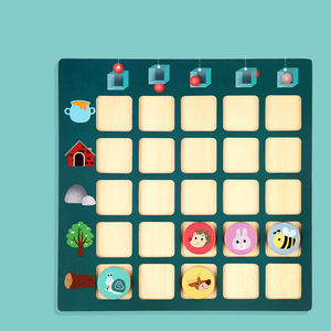 HOYE CRAFTS-juegos a <span class=keywords><strong>juego</strong></span> Montessori, <span class=keywords><strong>juego</strong></span> de orientación para encontrar en la dirección de los animales - Product Image 2