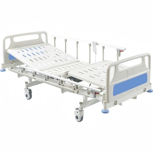 Cama Eléctrica Manual de Seguridad para Uso Médico <span class=keywords><strong>Hochey</strong></span>, de Acero Inoxidable, Doble Balancín, Alta Capacidad de Carga, para Hospitales y Clínicas - Product Image 1