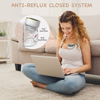 Tire-lait électrique portable sans fil mains libres rechargeable 4 modes 12 niveaux Max 300 mmHg, modèle 2026, le plus vendu