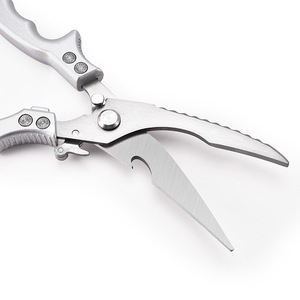 <b>Kitchen</b> Scissor Stainless Steel Heavy Duty Multi Functional Chicken Bone <b>Shears</b> For Cooking And Barbecue Use - Product Image 4