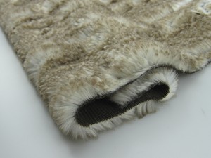 Phong cách snailed tip-Nhuộm thỏ giả lông vải minky lông cho may mặc/hometextile - Product Image 5