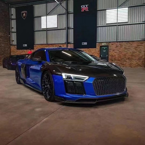 Nouveau kit carrosserie Audi R8 avec capot en fibre de carbone style 1016 amélioré, kit carrosserie en fibre de carbone pour R8 - Product Image 3