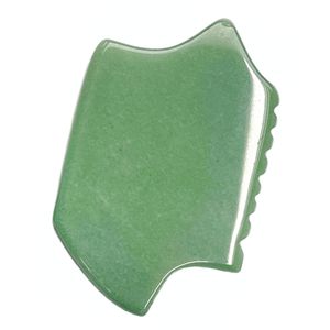 Piedra de Jade Verde Aventurina Natural para Enfriamiento y Reducción de Hinchazón, Gua Sha - Product Image 5