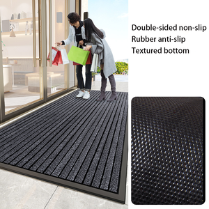 Usine directe conception personnalisée paillasson d'entrée antidérapant intérieur extérieur PP tapis respectueux de l'environnement tapis mural - Product Image 5
