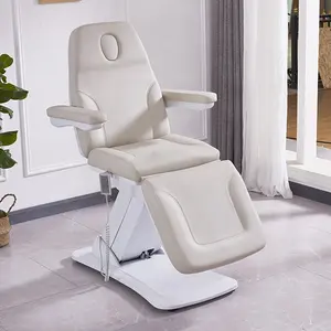 Yüksek kaliteli elektrikli yüz sandalye yatak otorhinolaryngology elektrikli güzellik salonu spa yüz masaj masa ve yatak