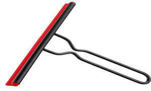 Squeegee de nettoyage de fenêtres en acier inoxydable durable avec bande en silicone - Product Image 2