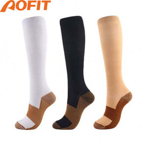Calcetines de Compresión para Hombres y Mujeres, para Senderismo, Correr, Viajes, Embarazo, Várices, Maratón y Deportes - Product Image 1