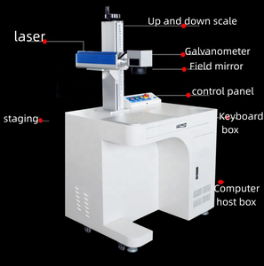 Mini machine à graver laser à fibre multifonctionnelle 20W/30W/50W 1064nm pour métal puce électronique acrylique-Mini machine laser - Product Image 3