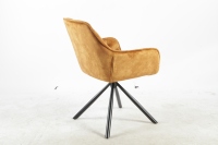 Chaise de salle à manger en métal, mobilier de salle à manger moderne, chaise de salle à manger nordique, vente en gros