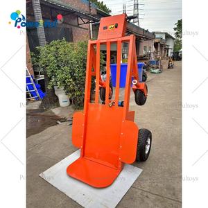 Castillo Inflable con Tobogán, con Carro Eléctrico para Transporte, para <span class=keywords><strong>Alquiler</strong></span> en Fiestas - Product Image 2