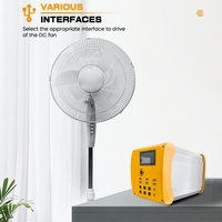 Sistema Solar Multifuncional para el Hogar que Satisface Todas sus Necesidades. Venga con TV para Disfrutar de Programas de Televisión, Fanático de DC para Disfrutar del Aire Fresco y la Iluminación
