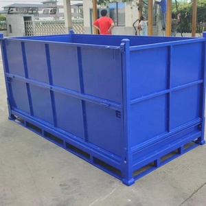 صندوق تخزين معدني قابل للطي من الفولاذ المطلي بالمسحوق من مورد صيني - Product Image 3