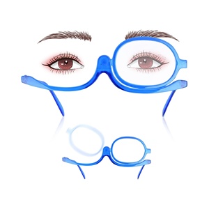 Magnifying <b>Glasses</b> Rotating Makeup <b>Reading</b> <b>Glasses</b> Anti Blue Light Make-up Presbyopic Eyeglasses Diopter +1.0 +<b>1.5</b> +2.0 to +4.0 - Product Image 1