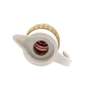 Vente chaude 1000ml Fiole à vide personnalisée Garrafa Térmica Recharge en verre blanc <span class=keywords><strong>Isoler</strong></span> Pichet thermique Café Théière Garder chaud Long Time - Product Image 3