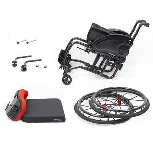 Silla <span class=keywords><strong>de</strong></span> <span class=keywords><strong>Ruedas</strong></span> Deportiva <span class=keywords><strong>de</strong></span> Estilo Casual, <span class=keywords><strong>de</strong></span> Aleación <span class=keywords><strong>de</strong></span> Aluminio, con Absorción <span class=keywords><strong>de</strong></span> Impactos, Tipo Deportivo - Product Image 2