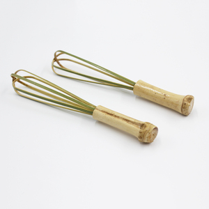Outils de cuisine <span class=keywords><strong>Batteur</strong></span> À Oeufs Manuel <span class=keywords><strong>Fouet</strong></span> Bambou <span class=keywords><strong>Fouet</strong></span> À Oeufs Remuer Outil - Product Image 1