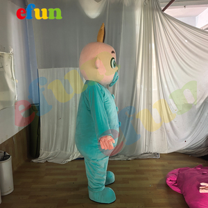 Efun MOQ 1 pieza personalizado caminar Cosplay bebé niña niño mascota disfraz personaje de dibujos animados Coco JJ bebé melón mascota disfraces para adultos - Product Image 5