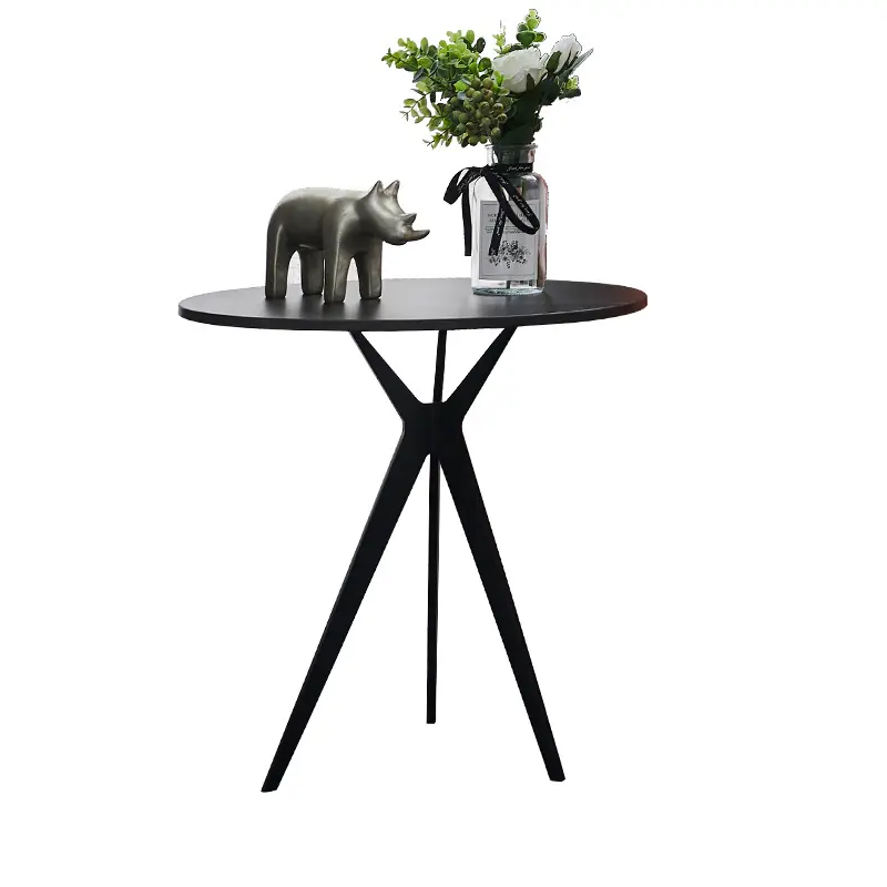 Table centrale en acier inoxydable moderne personnalisée avec dessus rond en pierre frittée verre personnalisé pour la maison meubles de salon