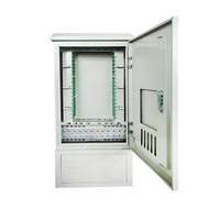 Armoire de distribution de fibres optiques extérieure FTTH 144 fibres, cadre de distribution de fibres optiques, connexion croisée, terminal SC/FC/ST/LC, protection IP65