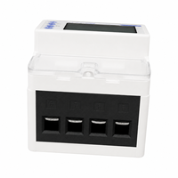 Tuya WiFi Smart Three Phase Circuit Breaker 3P 100A Pelindung Tegangan Sakelar Kontrol Meter Energi Din Rail