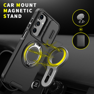 Funda Protectora para Teléfono con Soporte Deslizante para Cámara, Compatible con <span class=keywords><strong>Samsung</strong></span> A14 A54 A23 A15 A25 A35 A55 A16 A17 A06 A36 A56 A05 A05S A26 A07 - Product Image 5