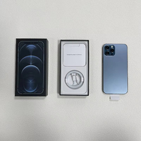 iPhone 12 Pro Max d'occasion, grade A+, original, débloqué, sans trace de réparation - Autonomie de la batterie : 100 %, version américaine, version mondiale, version chinoise