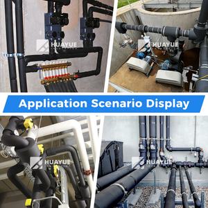 Manchons en mousse de caoutchouc HUAYUE pour appartements et immeubles de bureaux - Ignifuges, isolants thermiques, longueur personnalisable 9 mm 13 mm - Product Image 6