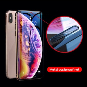 9D anti-choc en verre trempé pour <span class=keywords><strong>iphone</strong></span> <span class=keywords><strong>6</strong></span>/<span class=keywords><strong>6</strong></span> <span class=keywords><strong>s</strong></span>/7/8/xr/xs max protecteur d'écran colle pleine couverture - Product Image 2