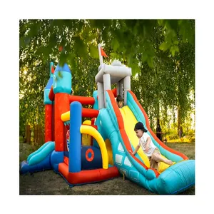White Mini Toddler Inside Jumping Bouncer Kids Party Fun Time Pequeno Bounce House Inflável Bouncy Castle