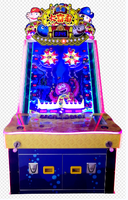 Machine de jeu de balles et monnaie pour enfants, à argent, jouet distributeur rapide, pierreries