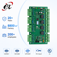 Zutrittskontrolle Aluminium FR4 PCBA-Platine SMT-Montage Türschloss-Kartenleser Komplettservice PCB-Sicherheitssystem Hauptplatine