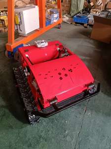 PUERFU Tondeuses à gazon télécommandées nouvelle génération sur chenilles, moteur 600W, surveillance à distance, résistantes aux travaux intensifs et aux nids-de-poule - Product Image 6