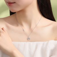 Kalung Mutiara Air Tawar Berlapis Emas Perak 925 Sterling dengan Hiasan Bunga Mawar dan Kupu-kupu untuk Wanita, Pertunangan, Pernikahan, Romantis