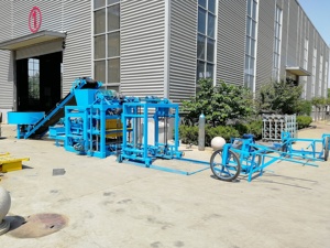 QTJ4-25 hongbaoyuan Chất lượng cao Qtj4-25D tự động bê tông xi măng rỗng gạch khối Máy làm giá thấp - Product Image 4