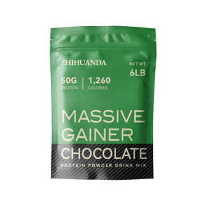 بيع بالجملة ZHIHUANDA/OEM مسحوق بروتين كبير مكسب كتلة 5 رطل مكملات غذائية رياضية للكبار عضلات صالة الألعاب الرياضية بعد التمرين - Product Image 3