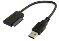 Cable adaptador USB 3.0 a SATA 7+6 de 13 pines Slimline Sata de 5 Gbps