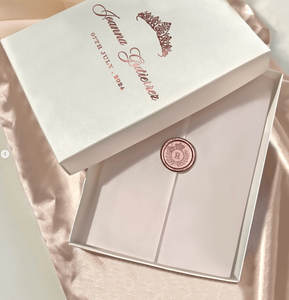 Invitations de Quinceanera en acrylique or rose Sweet 16 Mirror Invitations Boxed Party avec sceau de cire personnalisé et couronne de <span class=keywords><strong>princesse</strong></span> - Product Image 5